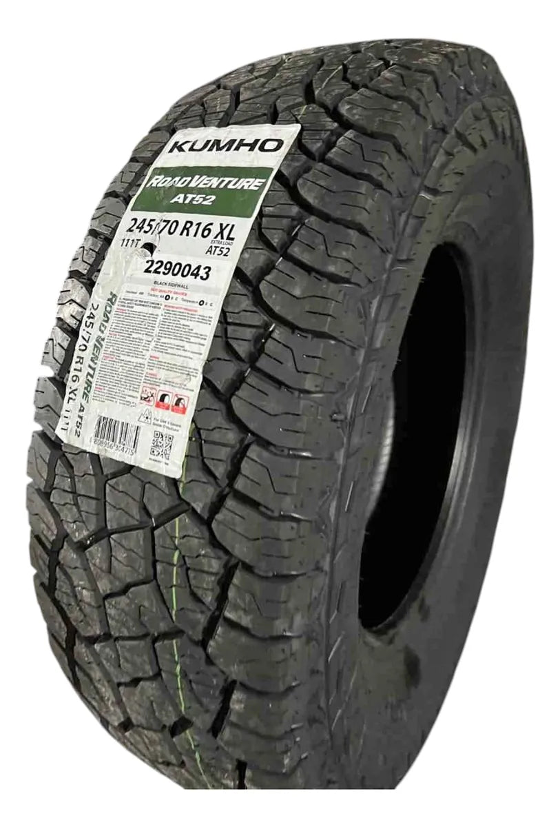 Caucho 245/70R16 Kumho Road Venture At52 Xl 111T