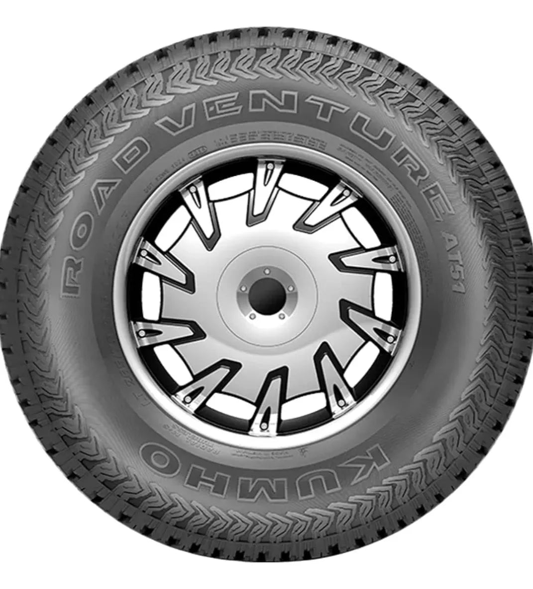 Caucho 285/70R17 Kumho Road Venture At51 Lt
