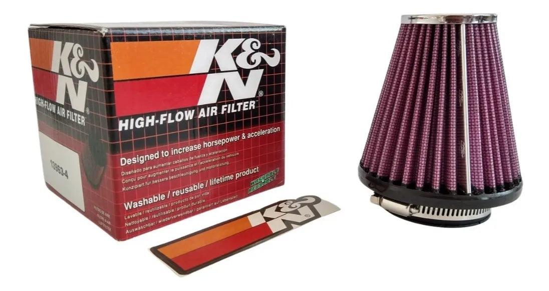 Filtro Cónico Universal Con Abrazadera