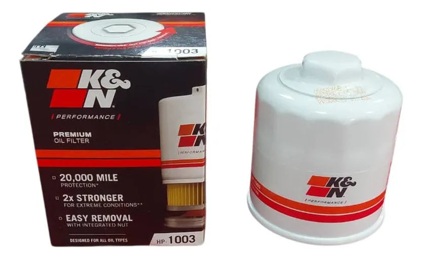 Filtro De Aceite K&N Hp Corolla 2004-2021 (Cartucho)/Tundra 2022+/Lc300/Tacoma 2024+
