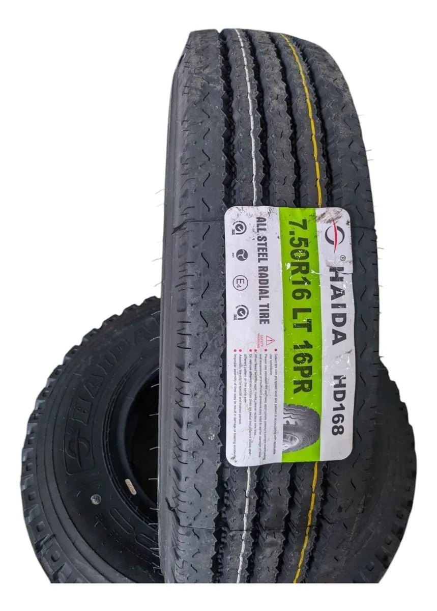 Caucho 7.50R16 Haida Hd169 Dir 16Pr C/Set Lt