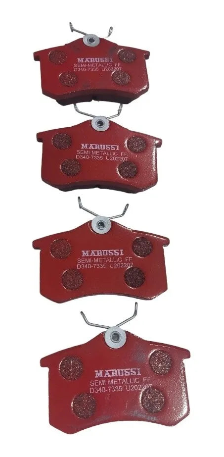 Pastillas de Freno Trasera Volkswagen Golf, Jetta, Peugeot 307, 207, Renault Megane