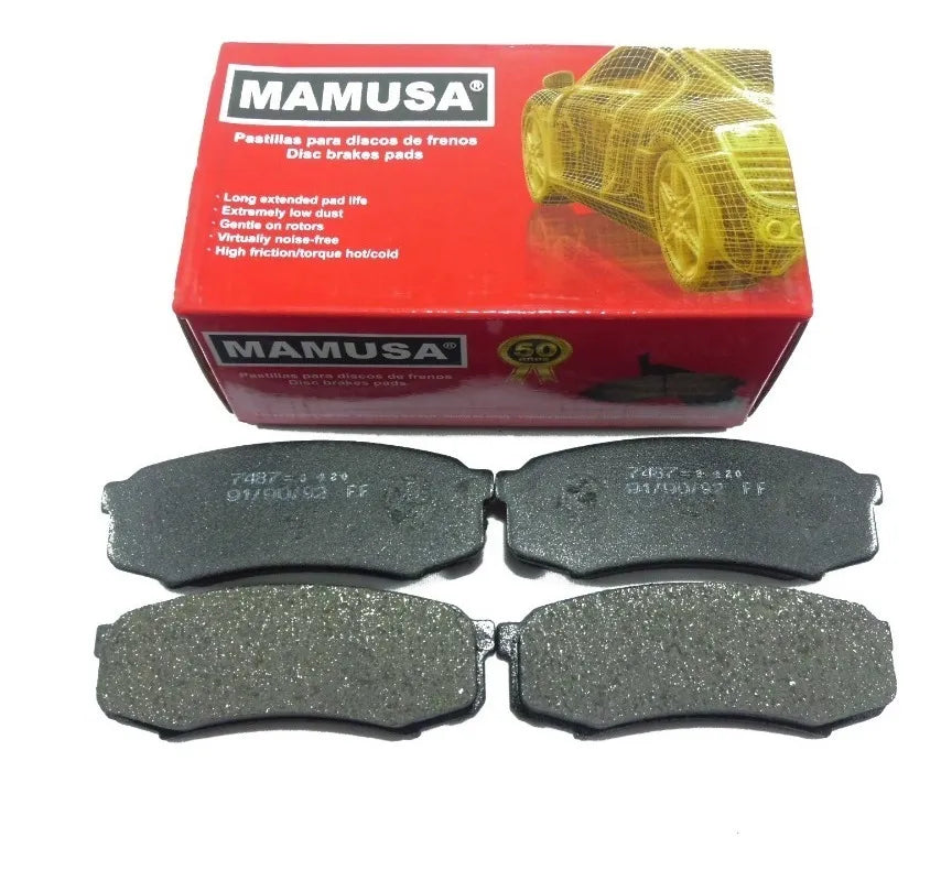 Pastillas Trasero Autana Y Burbuja 2000-2007 Azul