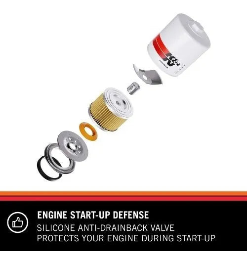 Filtro De Aceite K&N Hp Grand Cherokee 1999-2010 / Commander