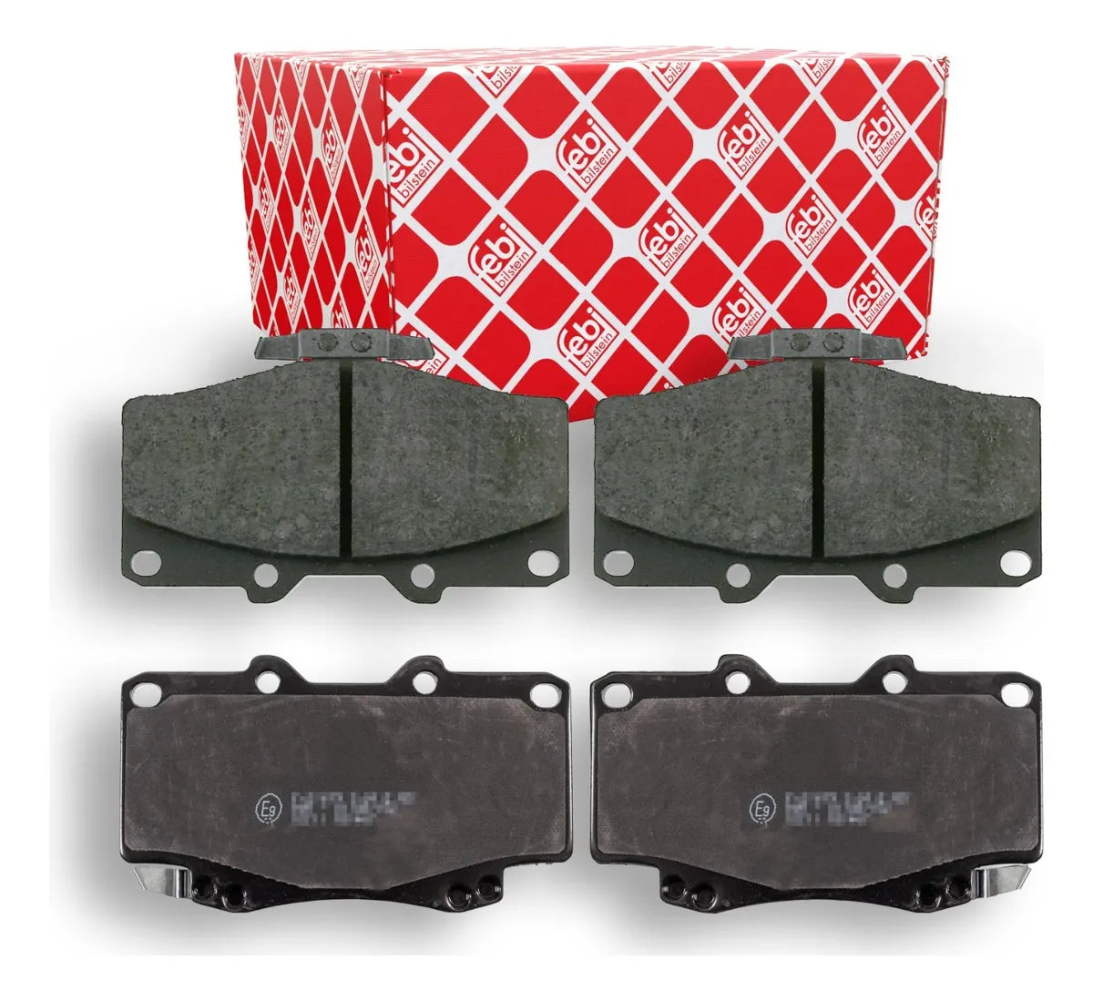 Pastillas Delantero Meru/Prado/ Machito Trompa Vieja 88-2009, Fortuner Y Kavak Rin16 Az