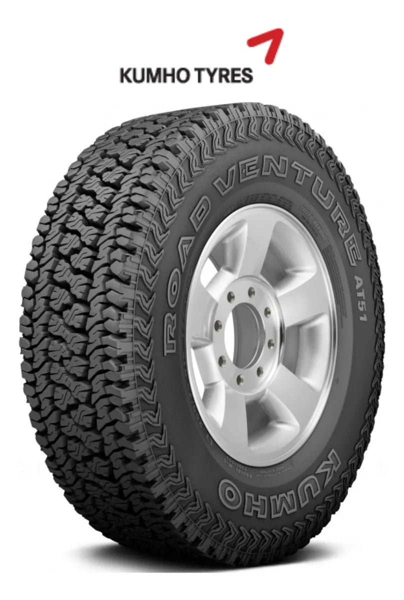 Caucho 235/75R15 Kumho Road Venture At51 Lt