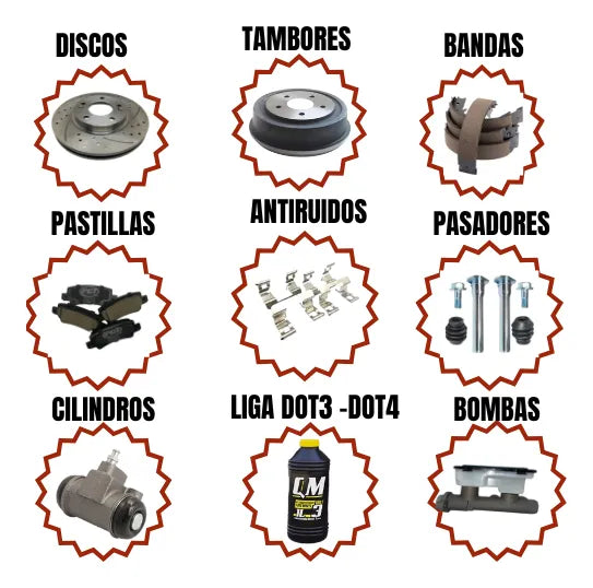 Pastillas de Freno Trasera Dodge Ram 3500