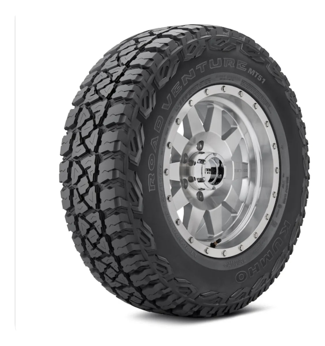 Caucho 33X12.5R15 Kumho Road Venture Mt51  Lt