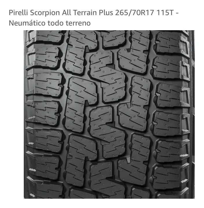 Caucho 265/70R17 Pirelli Scorpion Atr Plus