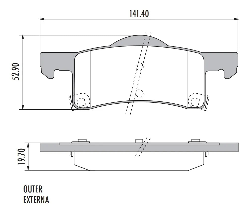 Pastillas de Freno Trasera Ford Expedition, Navigator 2003/06