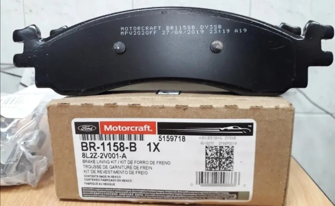 Pastillas Delantero Explorer Eddie Bauer 2007-2010 Amarilla