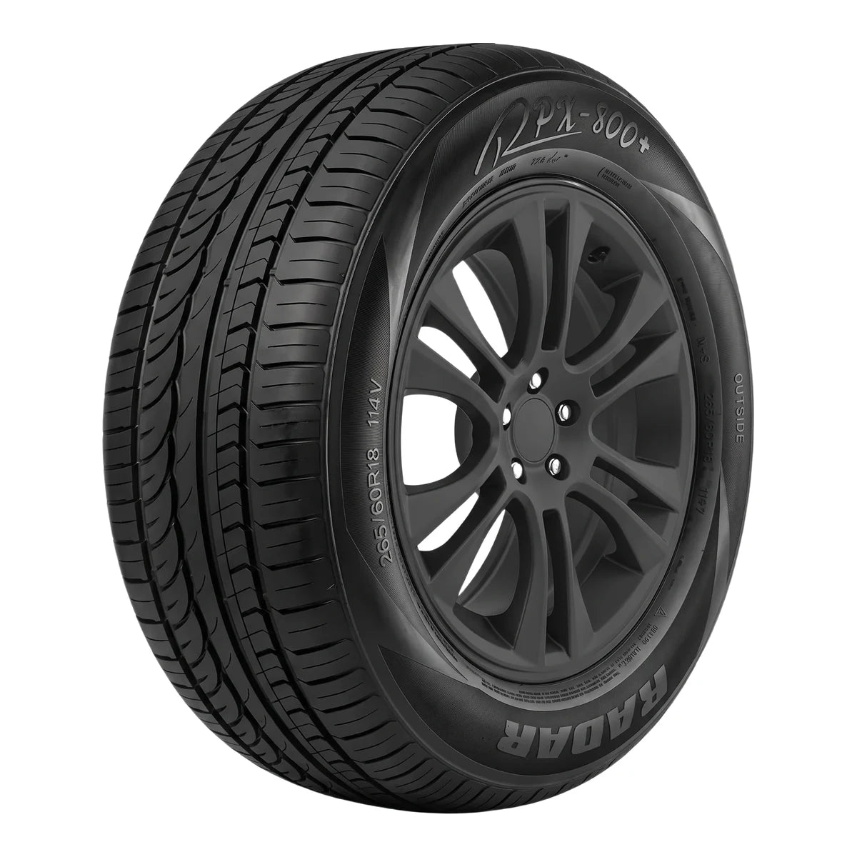 Caucho 235/60Zr18 Radar Rpx 800+ 107W Xl