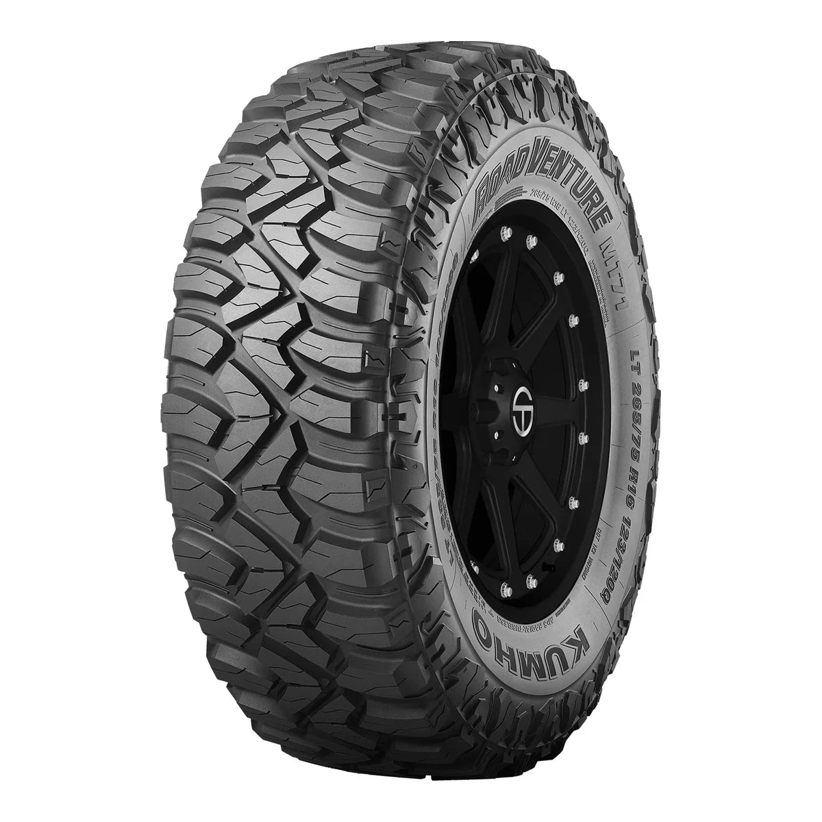 CAUCHO 265/75R16 KUMHO LT 123/120Q MT71 EV