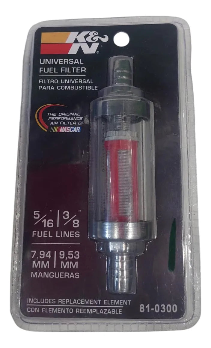 Filtro Para Filtro De Gasolina Reusable K&N (Filtro Para El 81-0300)