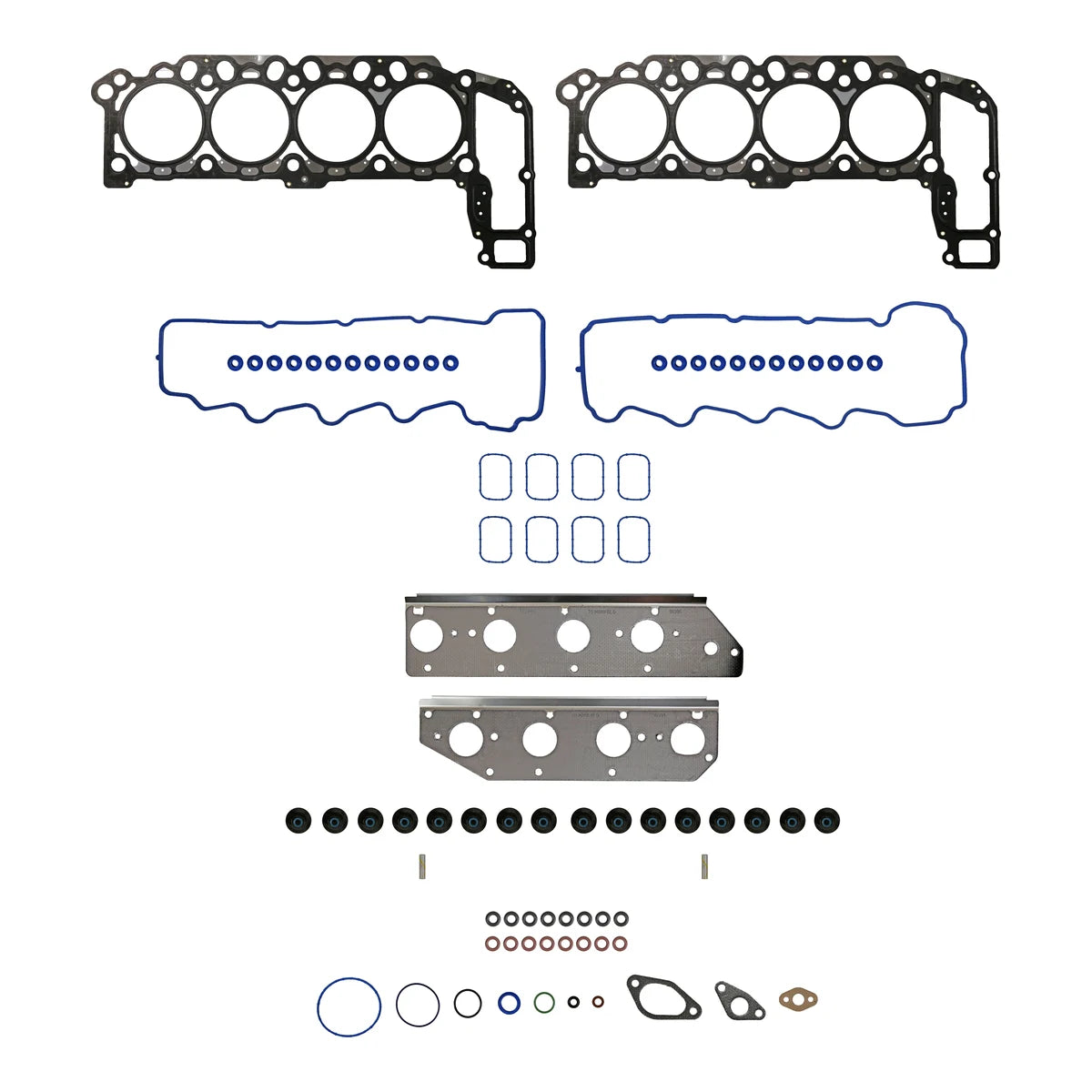 Kit de descarbonizacion G. Cherokee (08-09) y Commander motor 4.7 (8 Bujias) Fel-Pro (Set)