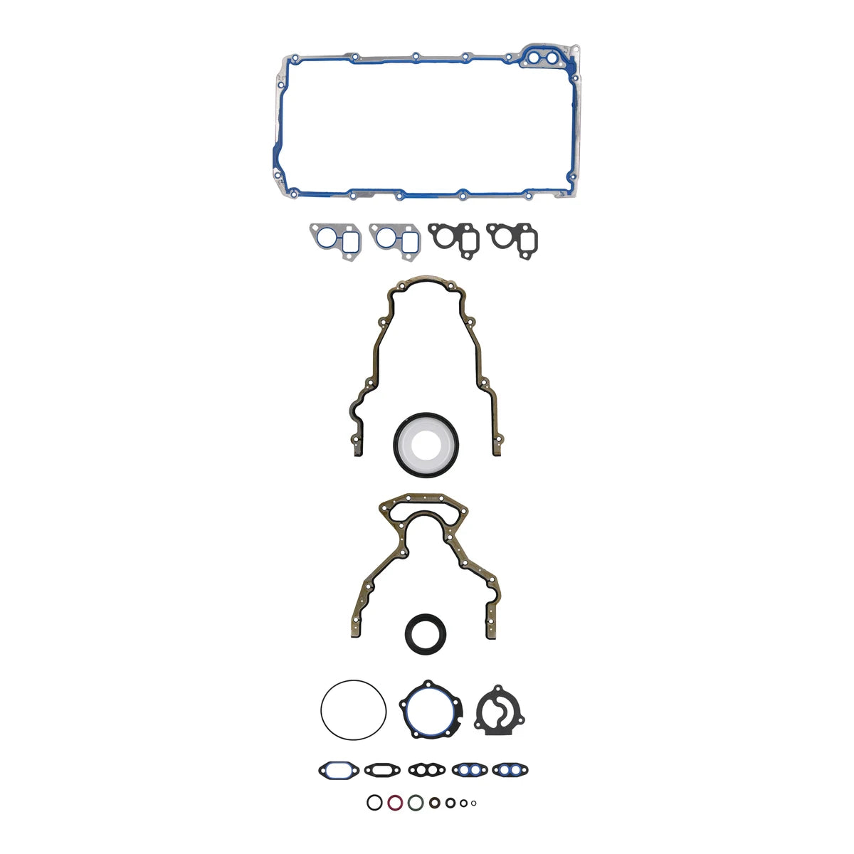 Kit de Empacadura inferior Avalanche, Tahoe, Silverado, Trail Blazer motor 5,3 y 6,0 Fel-Pro (Set)