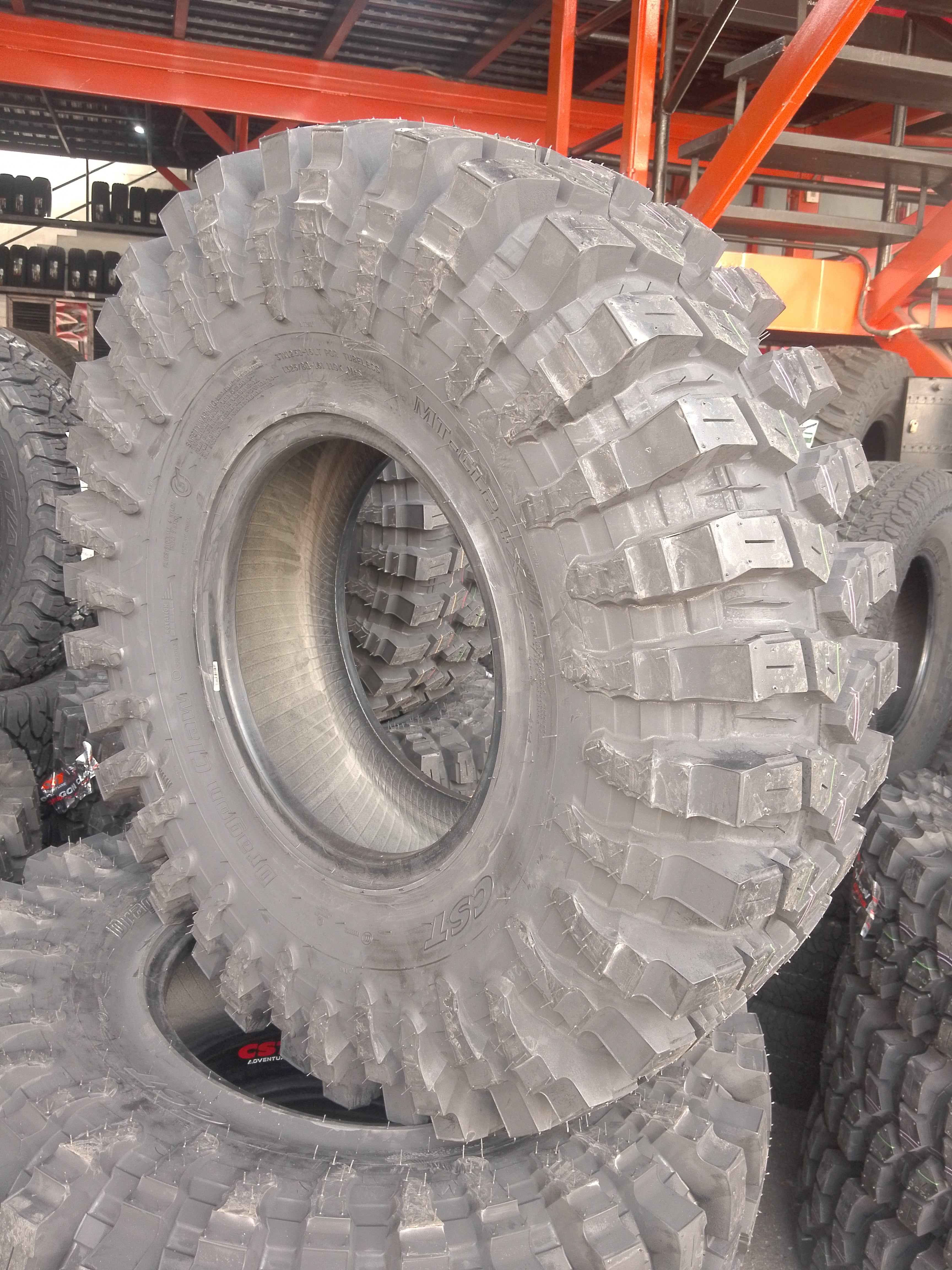 Caucho 37X12.50R16 Cst Adventure Dragon Claw 6Pr 119K